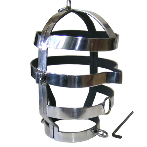 METAL HARD - MASKER MET STALEN KETTING