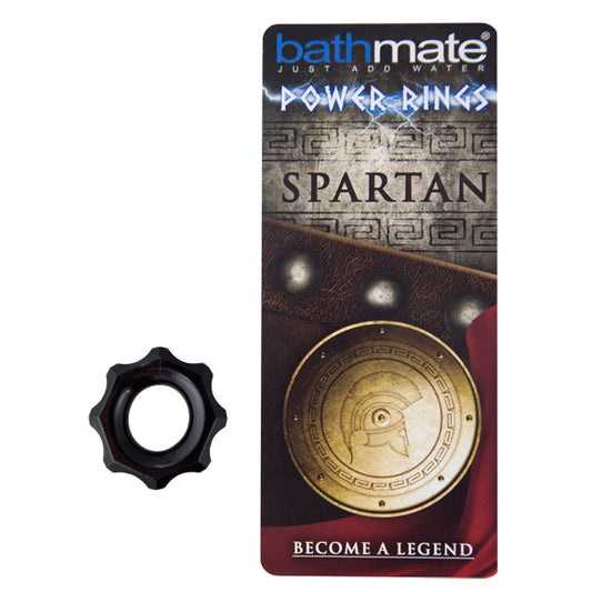 BATHMATE - SPARTAN BLACK PENISRING