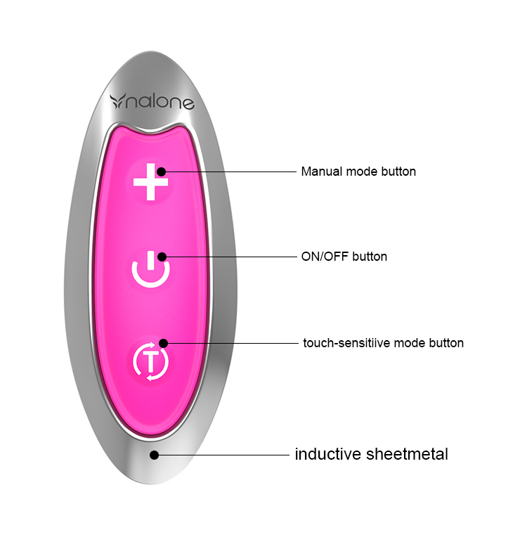 NALONE - INTELLIGENTE GEBOGEN STIMULATOR VIBRATOR