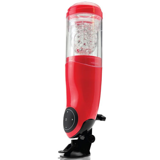 EXTREME TOYZ - PDX MEGA BATOR USB MANNELIJKE MASTURBATOR MOND ROOD