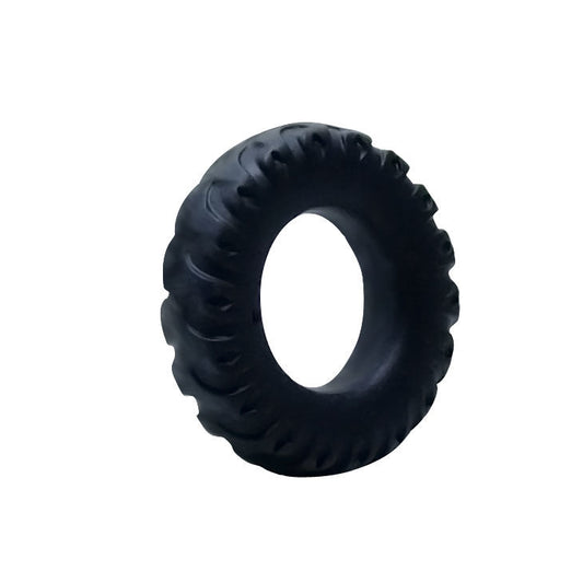 BAILE - TITAN COCKRING ZWART GROEN 2 CM