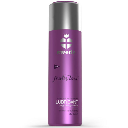 SWEDE - FRUITY LOVE GLIJMIDDEL FRAMBOOS RABARBER 100 ML