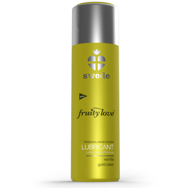 SWEDE - FRUITY LOVE GLIJMIDDEL VANILLA GOLD PEAR 100 ML