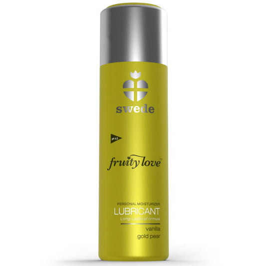 SWEDE - FRUITY LOVE GLIJMIDDEL VANILLE GOUDEN PEER 50 ML