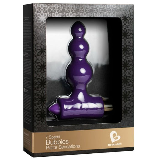 ROCKS-OFF - PETITE BUBBLES ANAL STIMULATOR - LILA