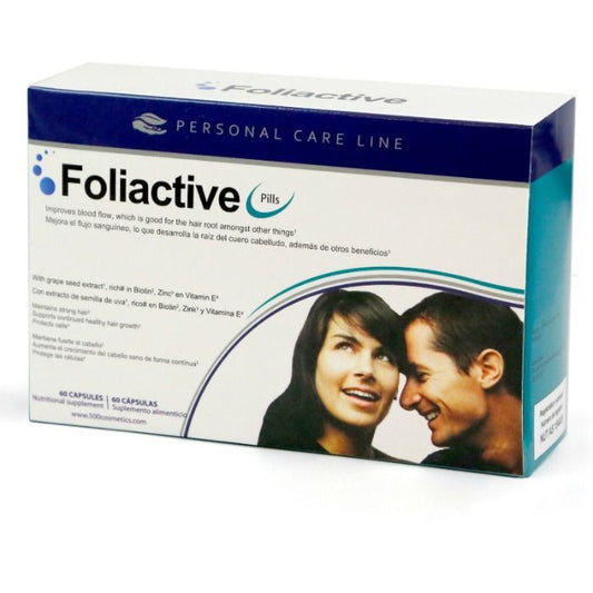 500 COSMETICS - FOLIACTIVE PILLEN VOEDINGSSUPPLEMENT HAARUITVAL