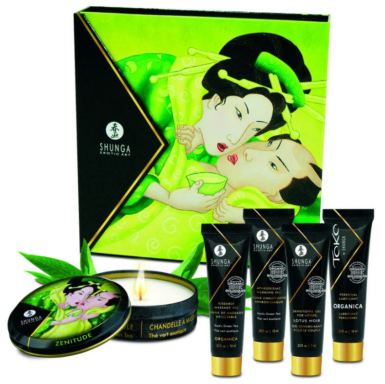SHUNGA - GEHEIME GEISHA BIOLOGISCHE GROENE THEE KIT