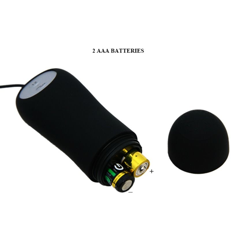 PRETTY LOVE - ANAALPLUG ANKERVORM SILICONEN 12 TRILLINGSMODI ZWART