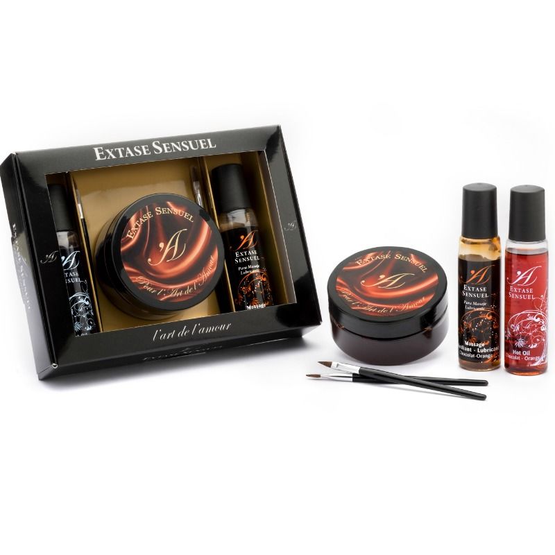 EXTASE SENSUAL - APHRODISIAC CHOCOLADE KISTJE KIT