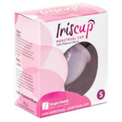 IRISCUP - KLEINE ROZE MAANDBEKER A + GRATIS STERILISEERZAKJE