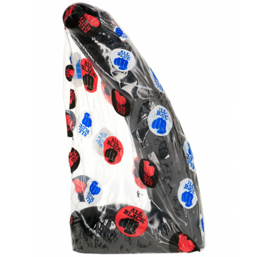 VOLLEDIG ZWART - REALISTISCHE DILDO 21 CM