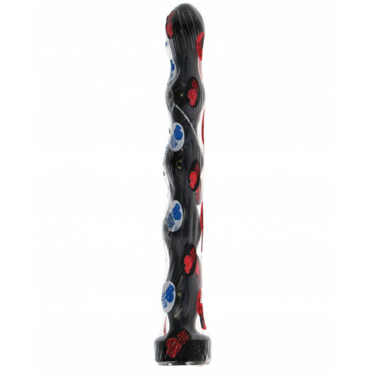 VOLLEDIG ZWART - ANALE PLUG BAL 32 CM