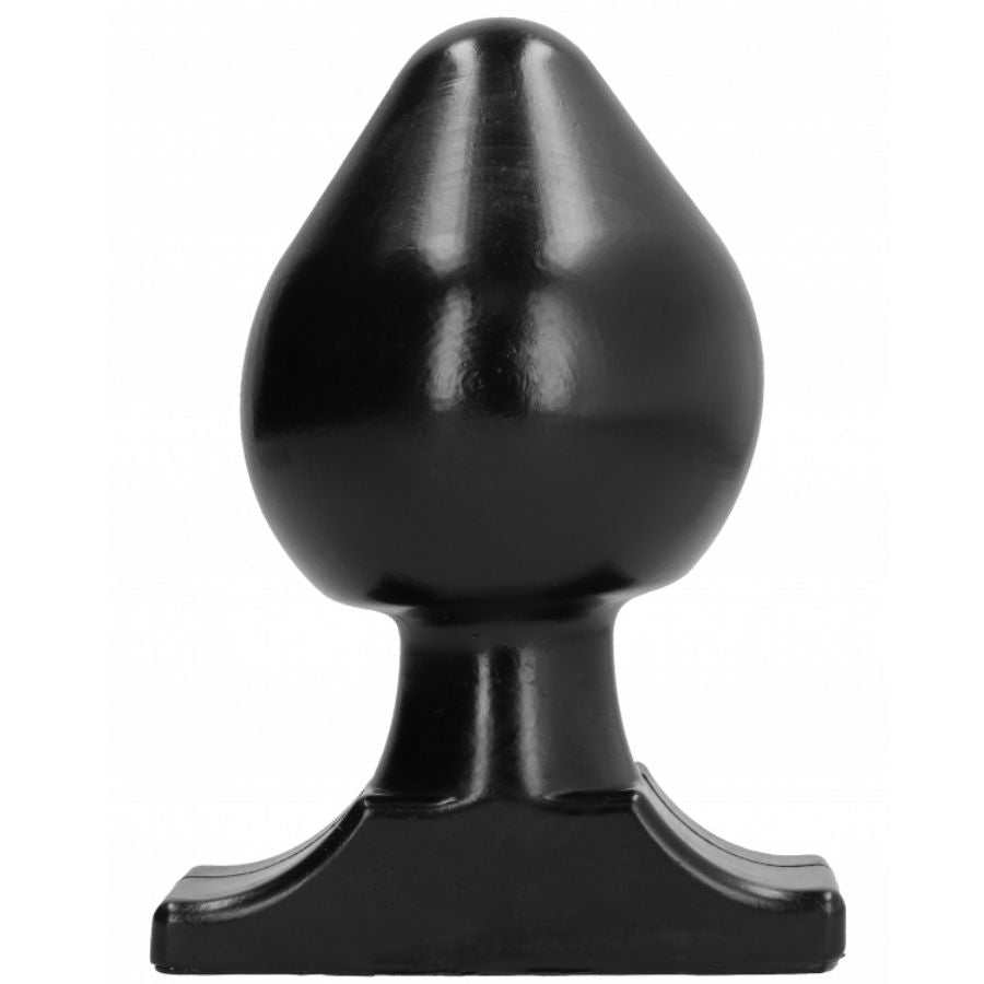 GEHEEL ZWART - ANAALPLUG 19 CM