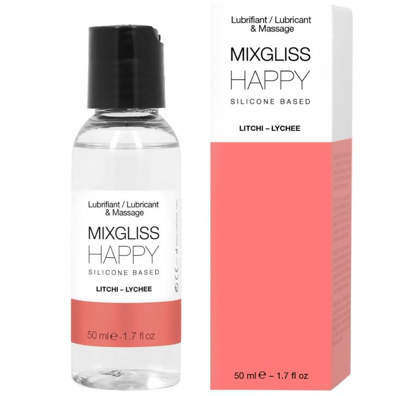 MIXGLISS - HAPPY LITCHI SILICONE GLIJMIDDEL 50 ML