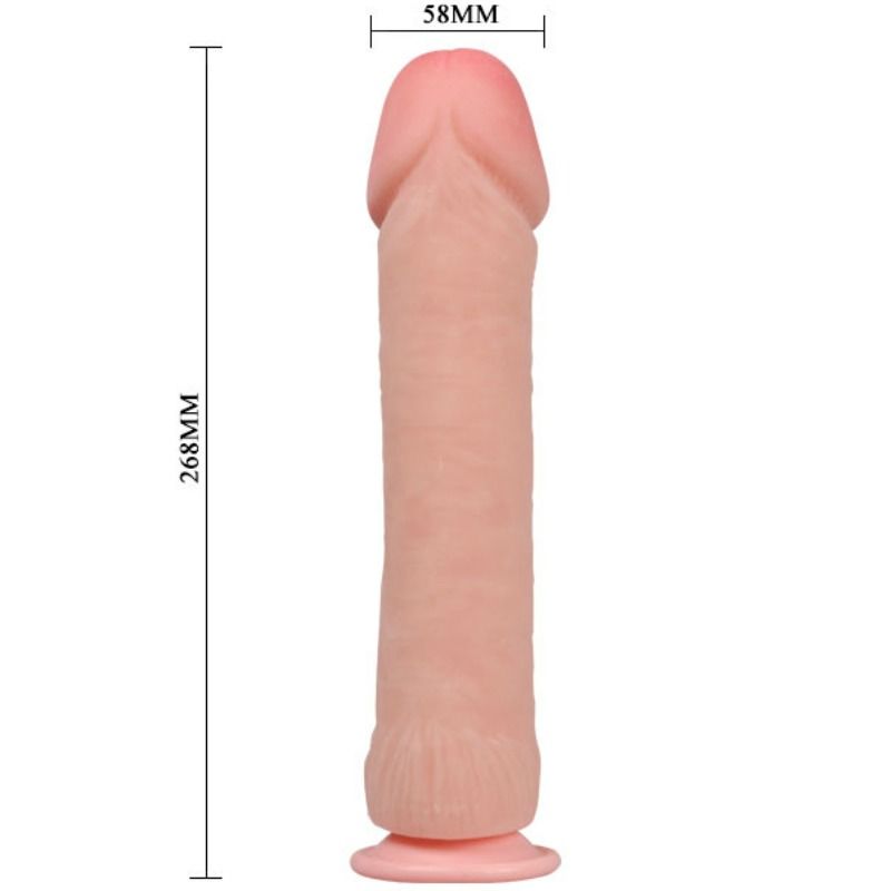 BAILE - DE GROTE REALISTISCHE PENIS DILDO VAN 26 CM