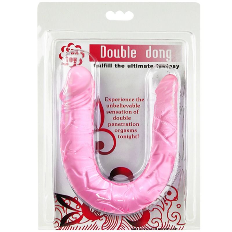 BAILE - DUBBELE DILDO DUBBEL ROZE DILDO