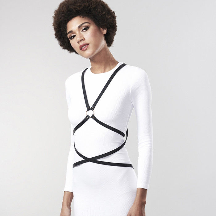 BIJOUX INDISCRETS MAZE - MULTI-WAY HARNESS ZWART