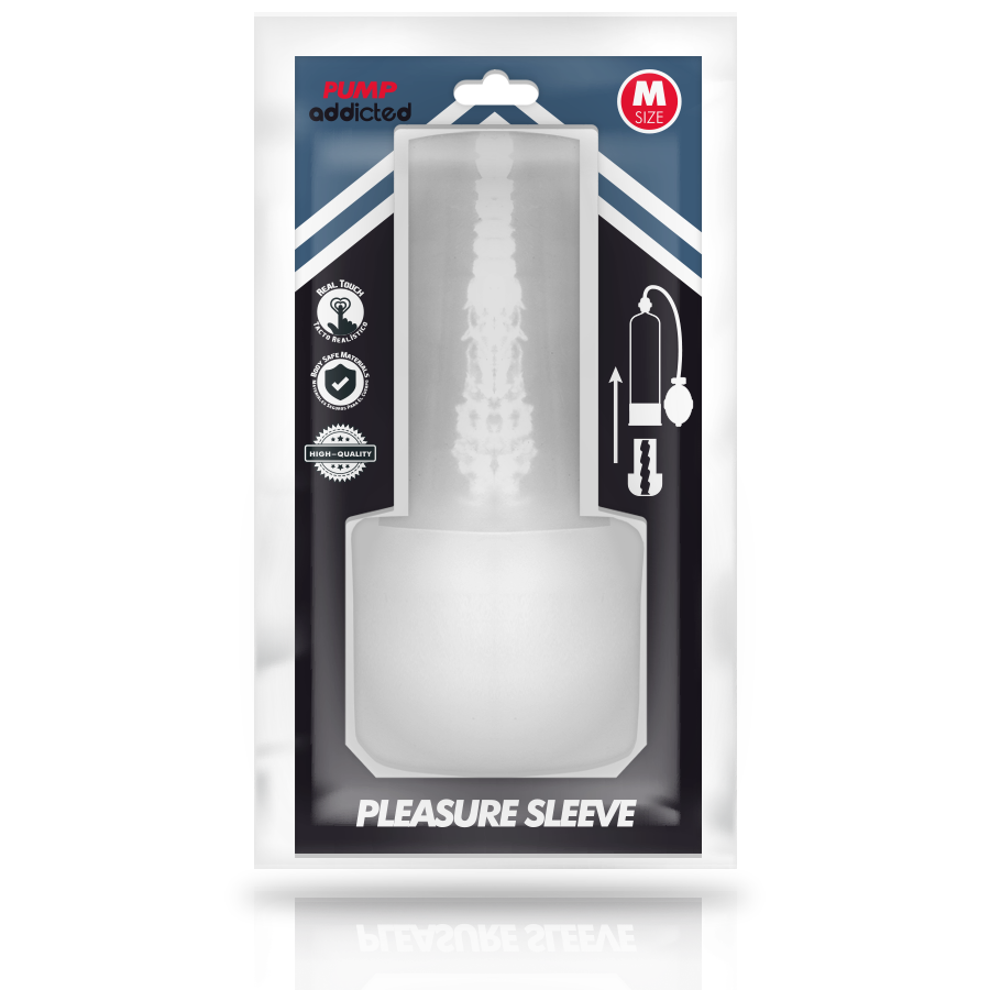 PUMP ADDICTED - PLEASURE SLEEVE MASTURBATOR MAAT M