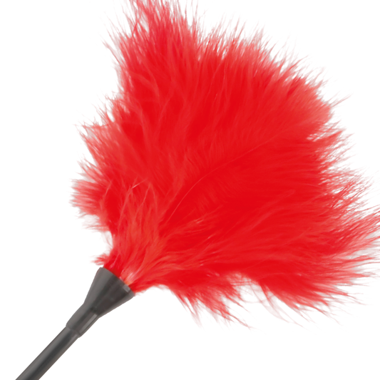 DUISTERNIS - RODE STIMULERENDE PEN 42CM