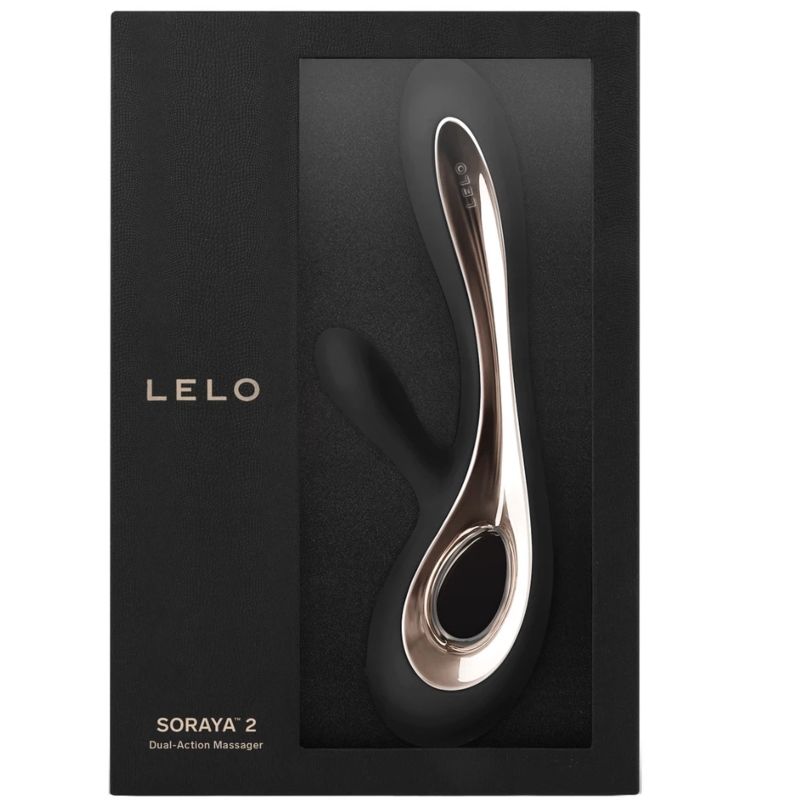LELO - SORAYA 2 ZWARTE KONIJN VIBRATOR