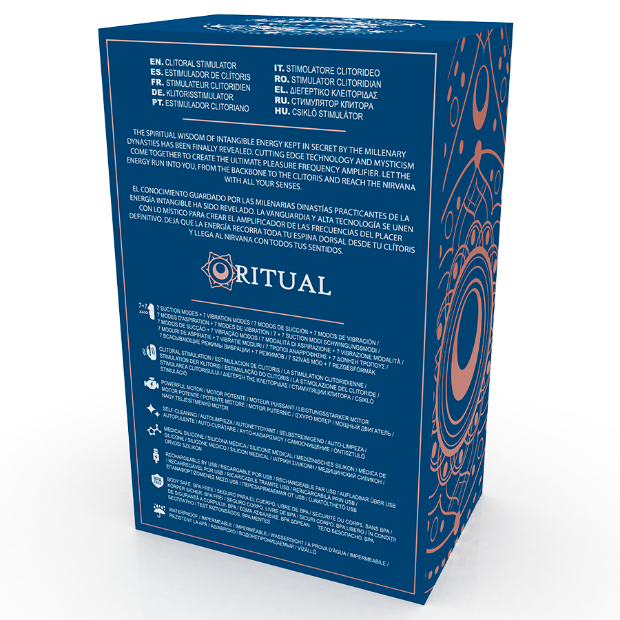 RITHUAL - SHUSHU 2.0 NIEUWE GENERATIE CLITORALE AQUA