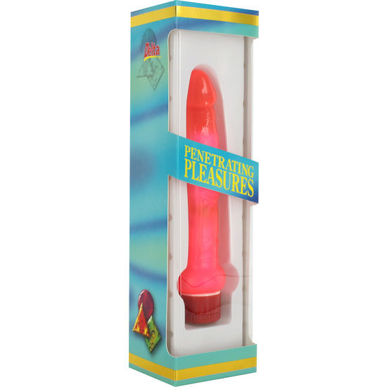 SEVEN CREATIONS - JELLY SLANKE ROZE ANAL VIBRATOR