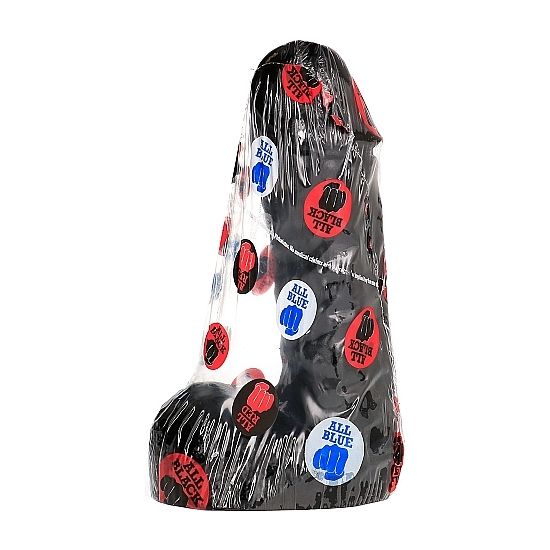 VOLLEDIG ZWART - DONG 19 CM