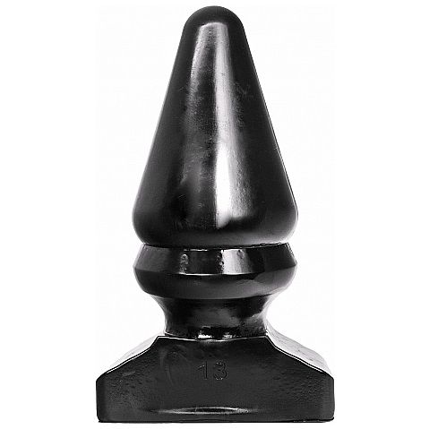 GEHEEL ZWART - ANAALPLUG 28,5 CM