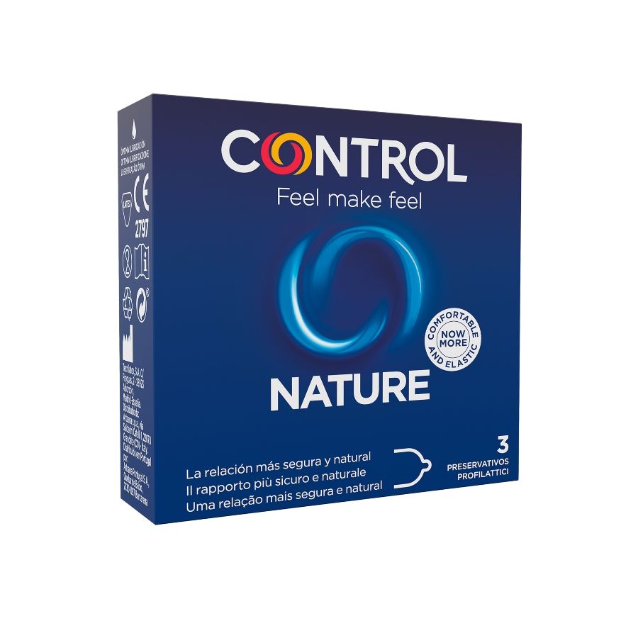 CONTROL - ADAPTA NATURE CONDOMS 3 STUKS