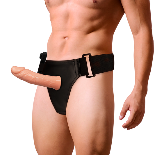 HARNESS ATTRACTION - RNES HOLLOW BENNY MET VIBRATOR 15 CM -O- 4.5 CM