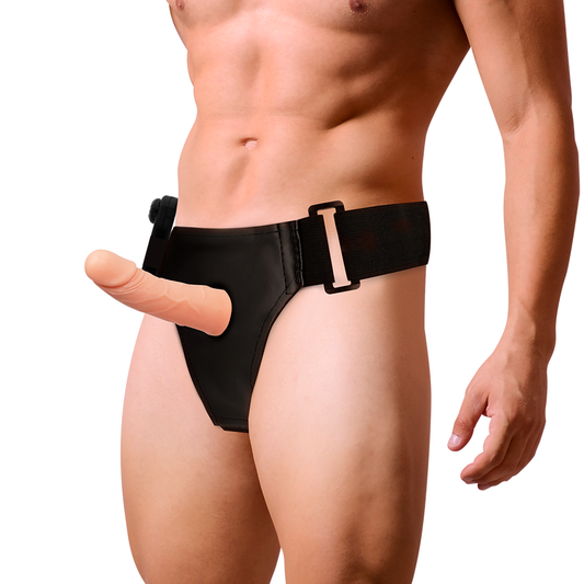 HARNESS ATTRACTION - RNES HOLLOW FRAMES MET VIBRATOR 15 CM -O- 5 CM