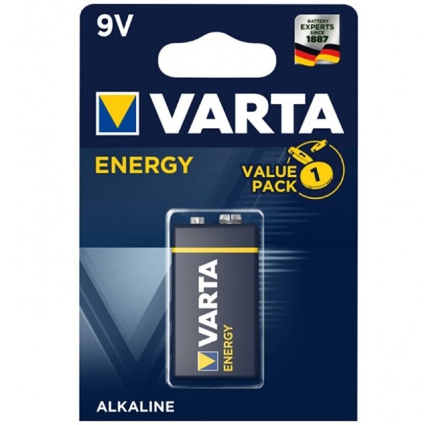 VARTA - ENERGIE BATTERIJ 9V LR61 1 STUK