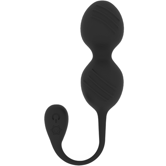 RITHUAL - OPLAADBARE ZWARTE NISHA BOLAS KEGEL VIBRATOR