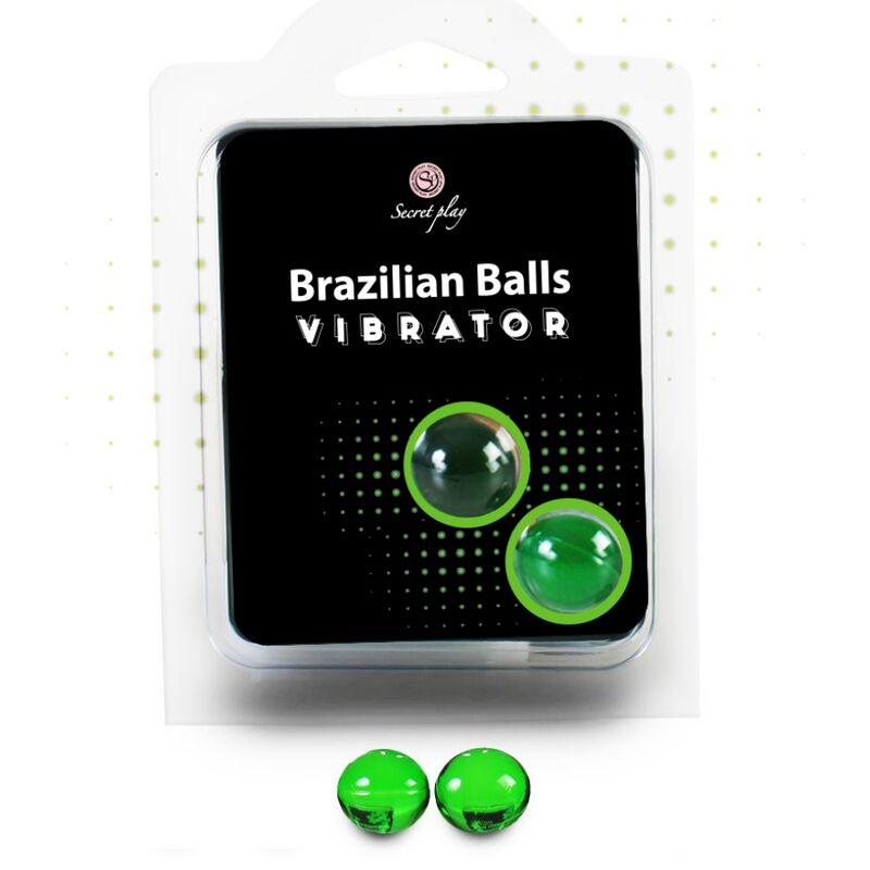 SECRETPLAY - 2 SCHOK BRAZILIAANSE BALLEN SET