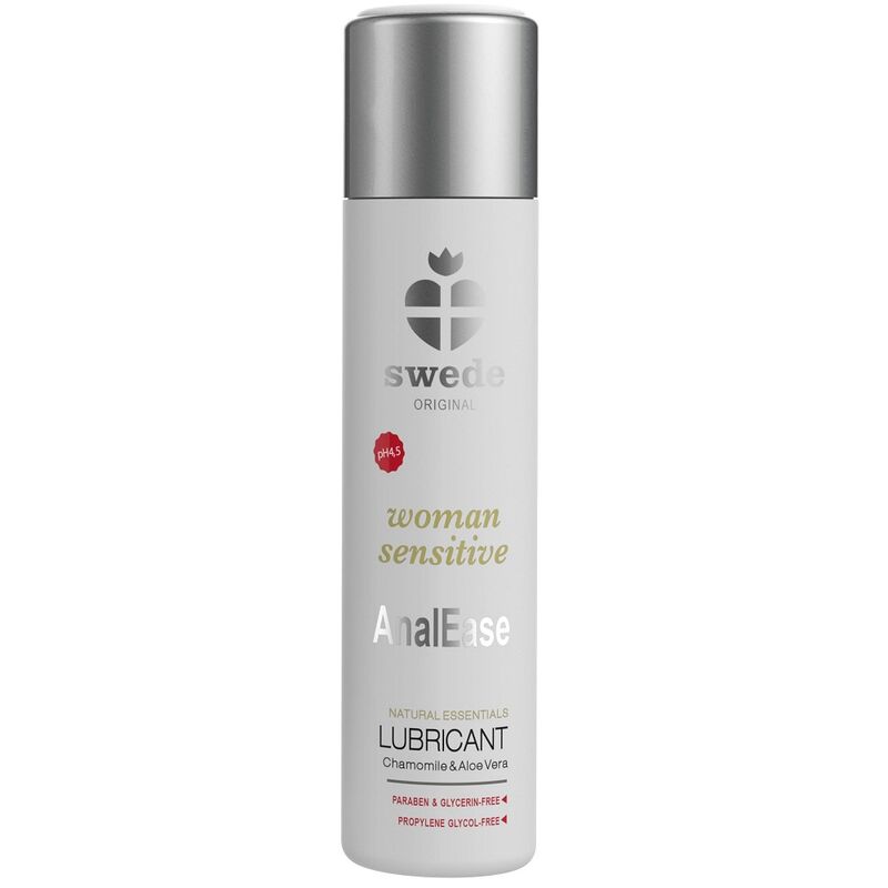 SWEDE - VROUW GEVOELIG ANAAL GLIJMIDDEL OP WATERBASIS 60 ML