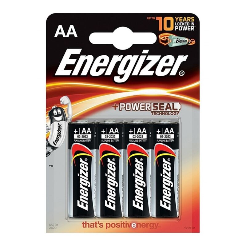 ENERGIZER - ALKALINE POWER BATTERIJ AA LR6 *4