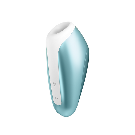 SATISFYER - LOVE BREEZE ZUIGVIBRATOR IJZIG BLAUW