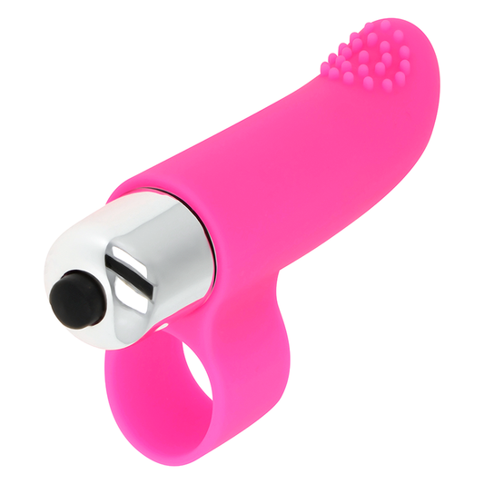 OHMAMA - GETEXTUREERDE VIBRERENDE VINGERHOED 8 CM