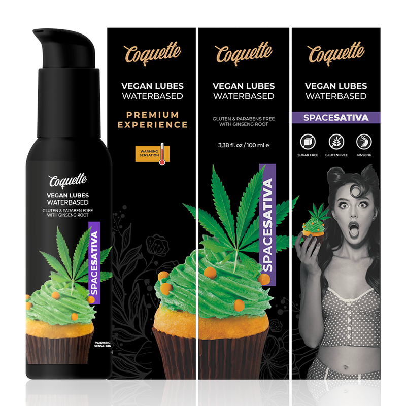 COQUETTE CHIC DESIRE - PREMIUM ERVARING 100 ML VEGAN GLIJMIDDEL RUIMTE SATIVA