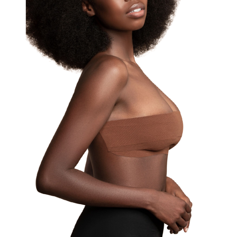 BYE-BRA - BODYTAPE 5 M X 6,5 CM + 3 PAAR NIPPLE COVERS BRUIN