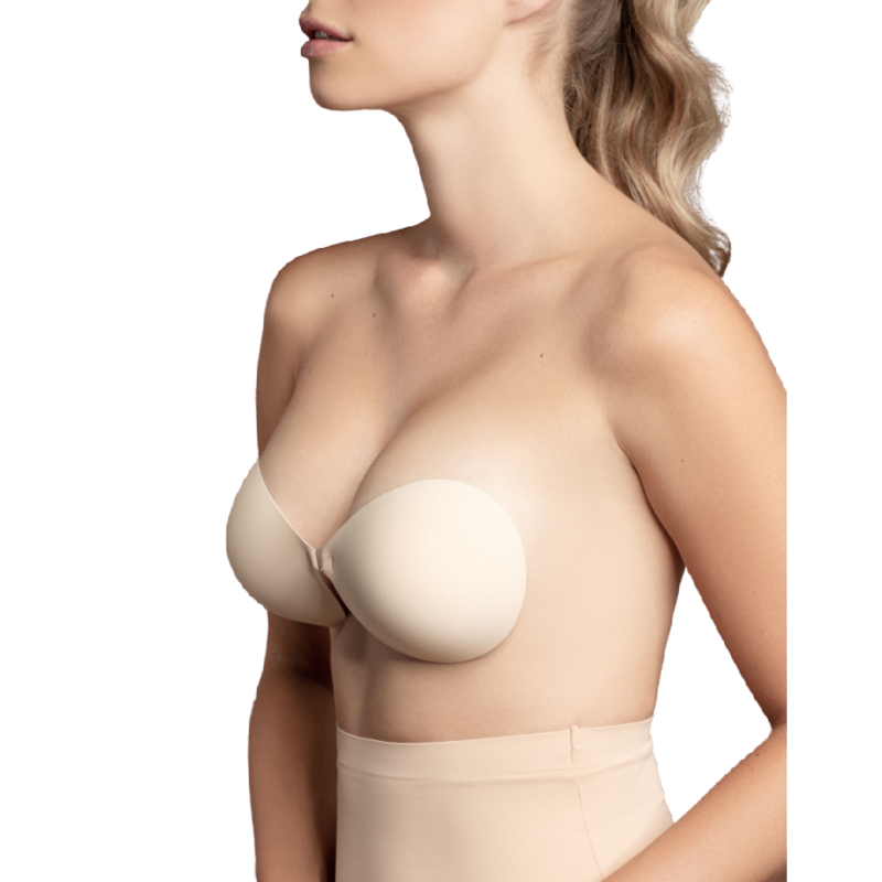 BYE-BRA - BH ONZICHTBAAR BEIGE CUP D