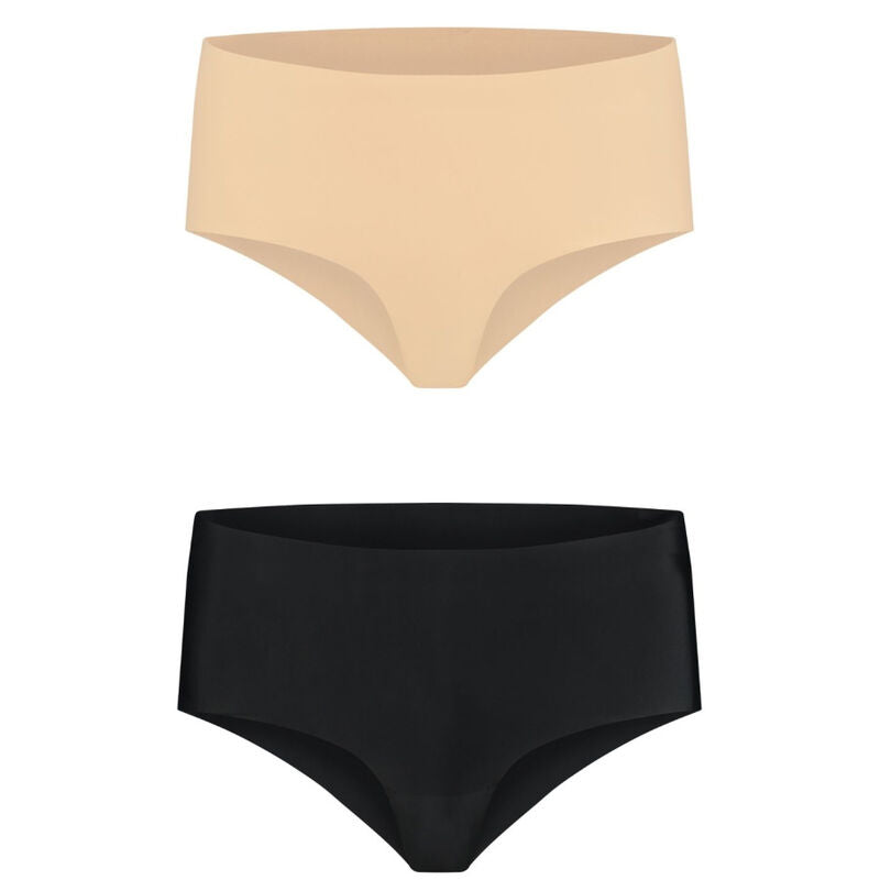 BYE-BRA - VERPAKKING 2 STUKS NAADLOZE SLIP MAAT S