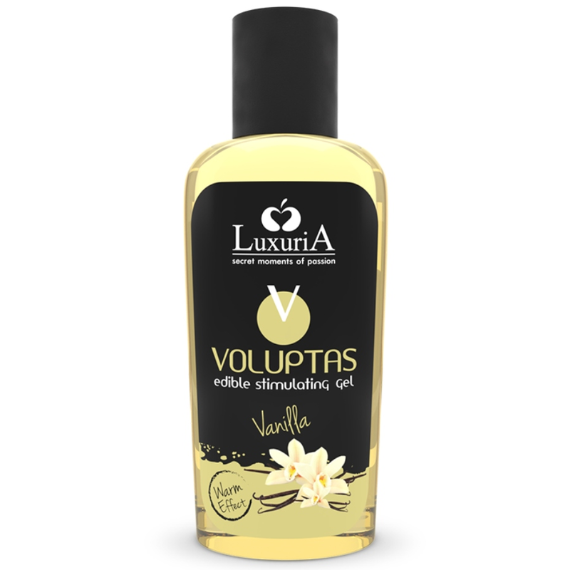 INTIMATELINE LUXURIA - VOLUPTAS EETBARE MASSAGEGEL WARMEND EFFECT - VANILLE 100 ML