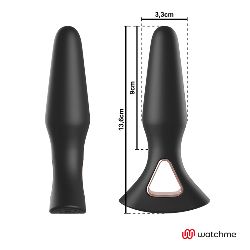 ANBIGUO - WATCHME AFSTANDSBEDIENING VIBRATOR ANALE PLUG ALEXANDRU