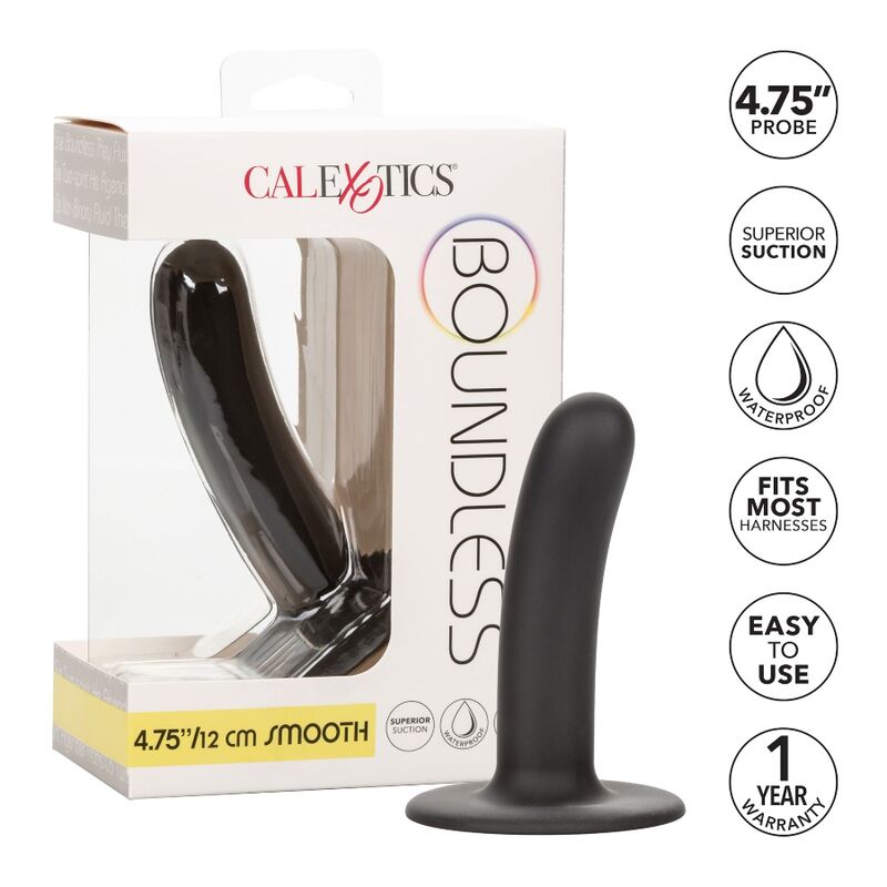 CALEXOTICS - BOUNDLESS DILDO 12 CM HARNESS COMPATIBEL GLAD