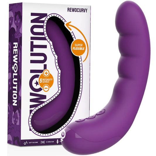 REWOLUTION - REWOCURVY OPLAADBARE FLEXIBELE VIBRATOR