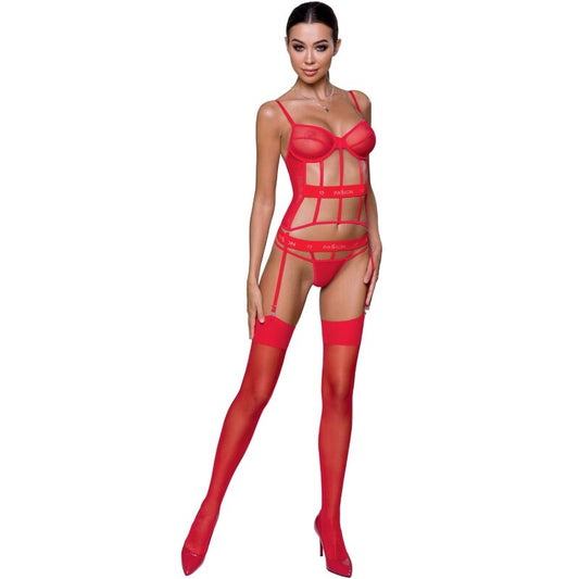 PASSION - KYOUKA CORSET - ROOD L/XL