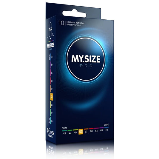 MY SIZE - PRO CONDOMS 53 MM 10 STUKS