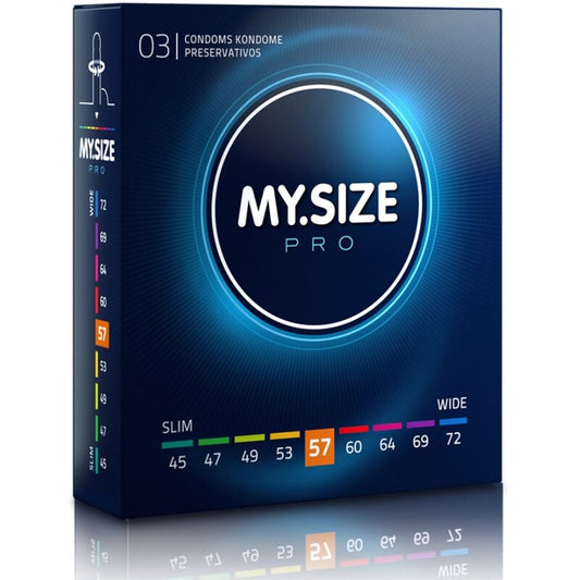MY SIZE - PRO CONDOMS 57 MM 3 STUKS
