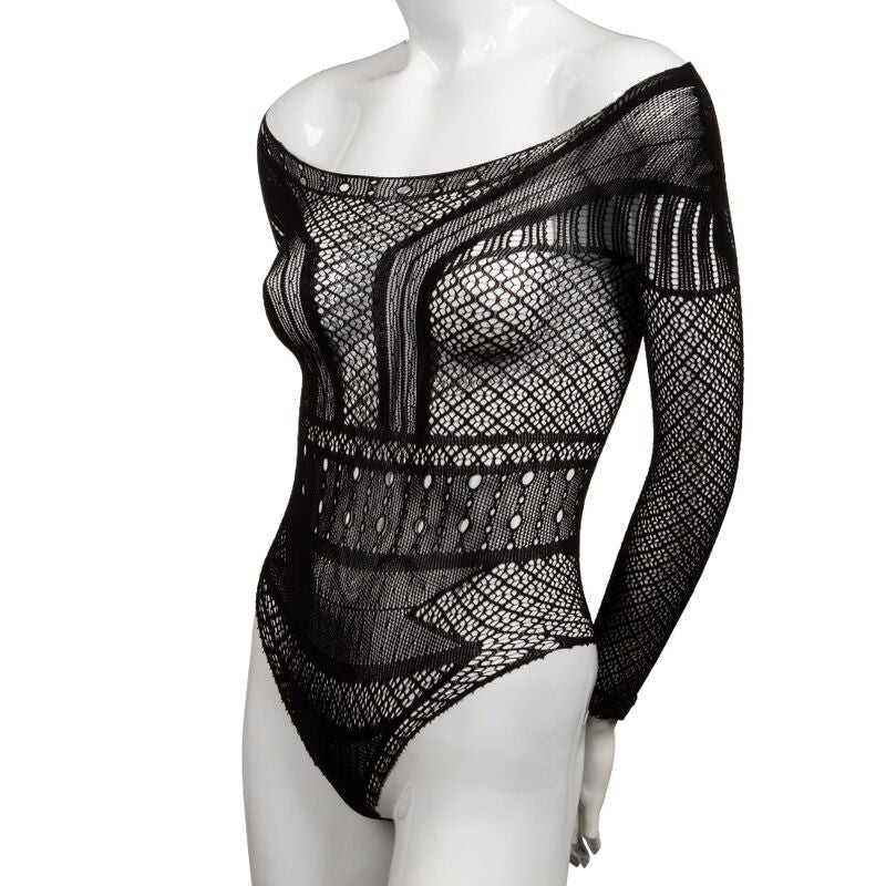 CALEXOTICS - SCANDAL SCHOUDER BODYSUIT ÉÉN MAAT